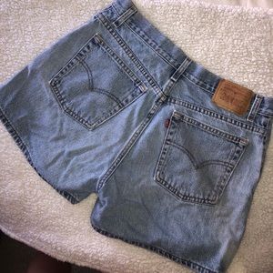 Vintage Levi High Waisted Jean Shorts